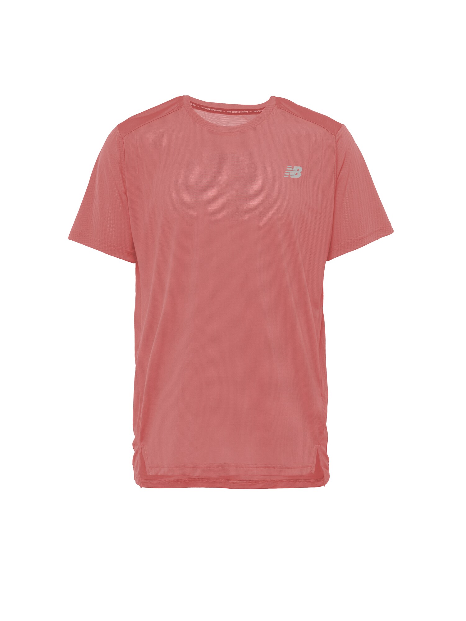 Funkční tričko 'Accelerate' New Balance šedá / pastelově červená
