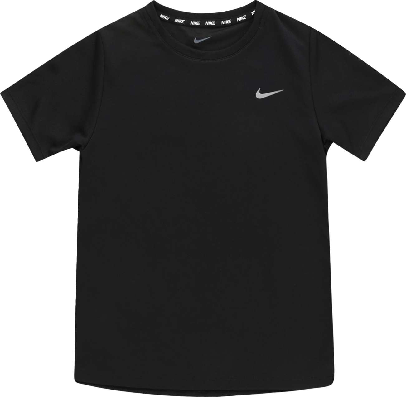 Funkční tričko Nike světle šedá / černá