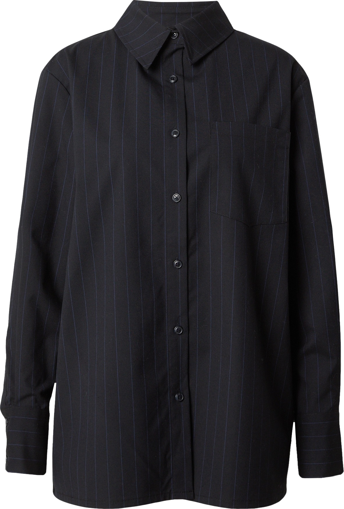 Halenka 'Amanda' ABOUT YOU x Toni Garrn tmavě modrá