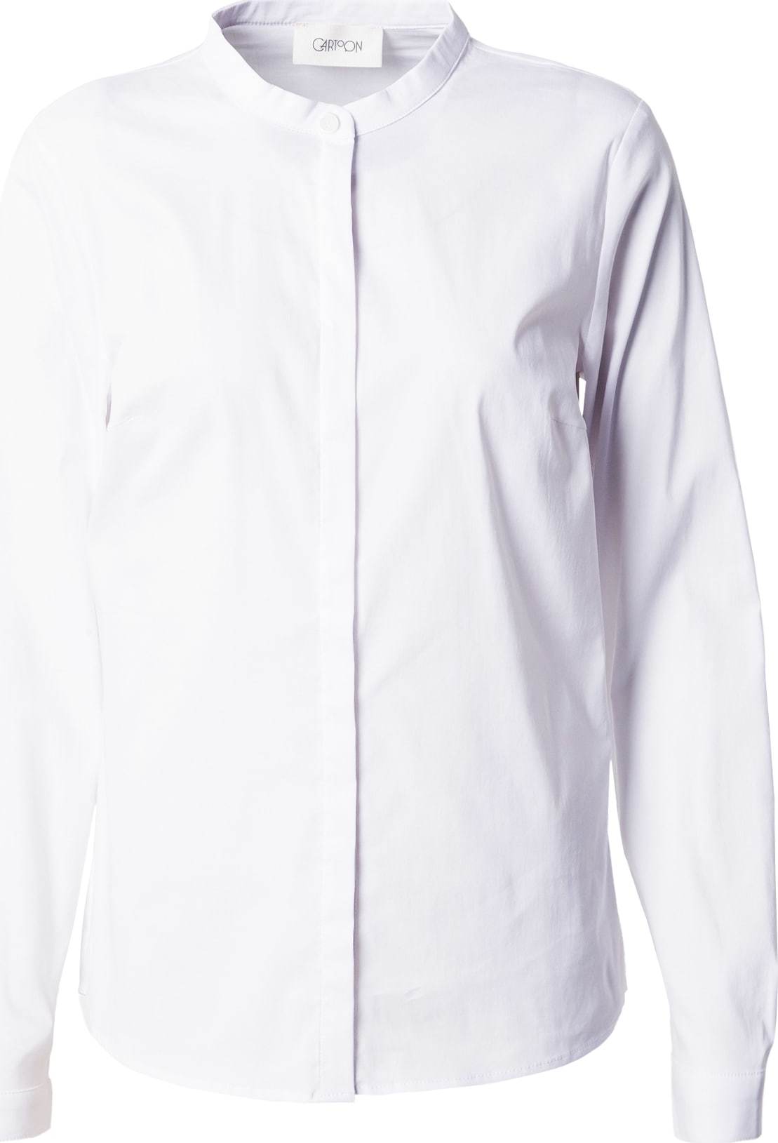 Halenka Cartoon bílá