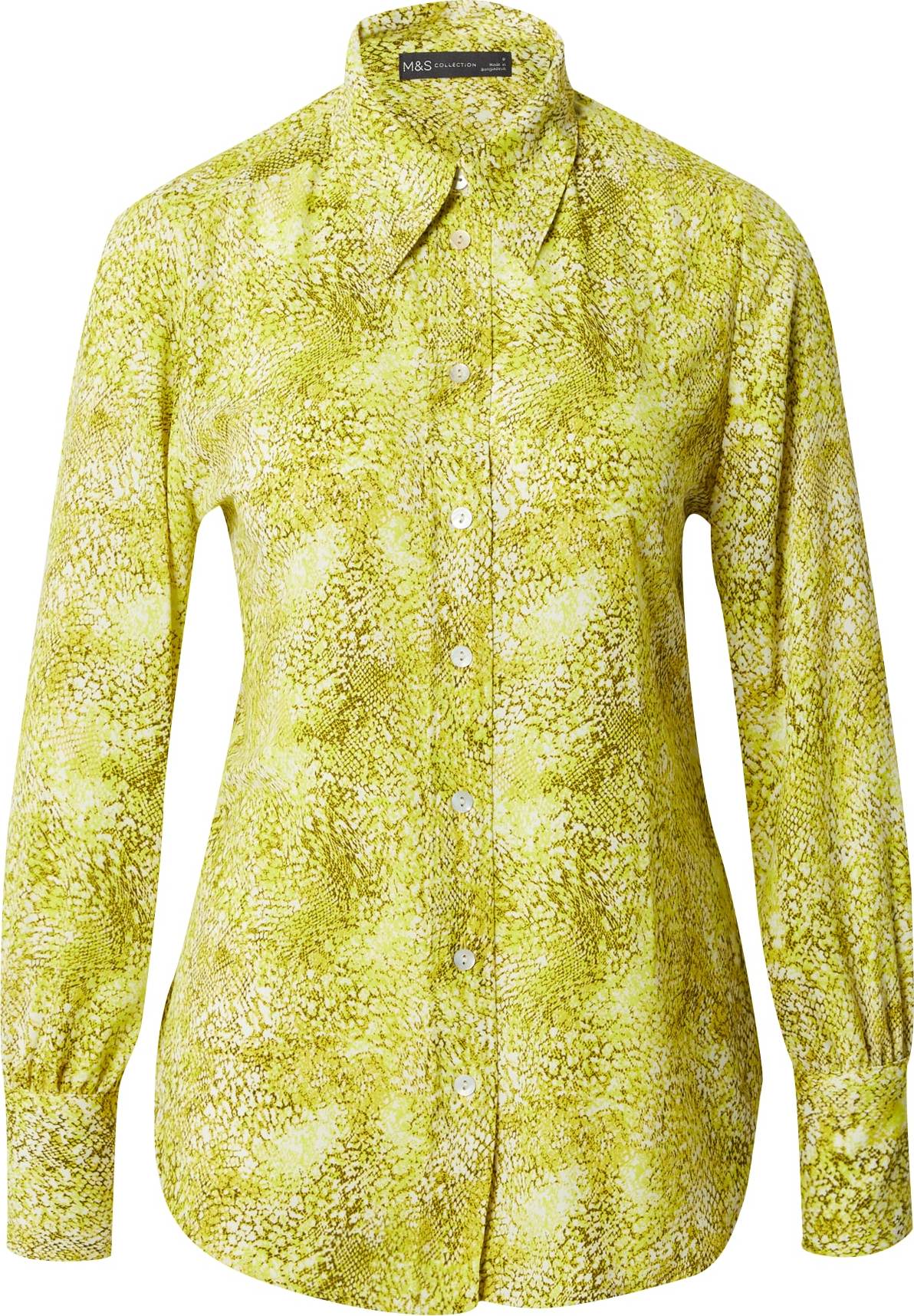 Halenka 'Modern' Marks & Spencer limone / bílá