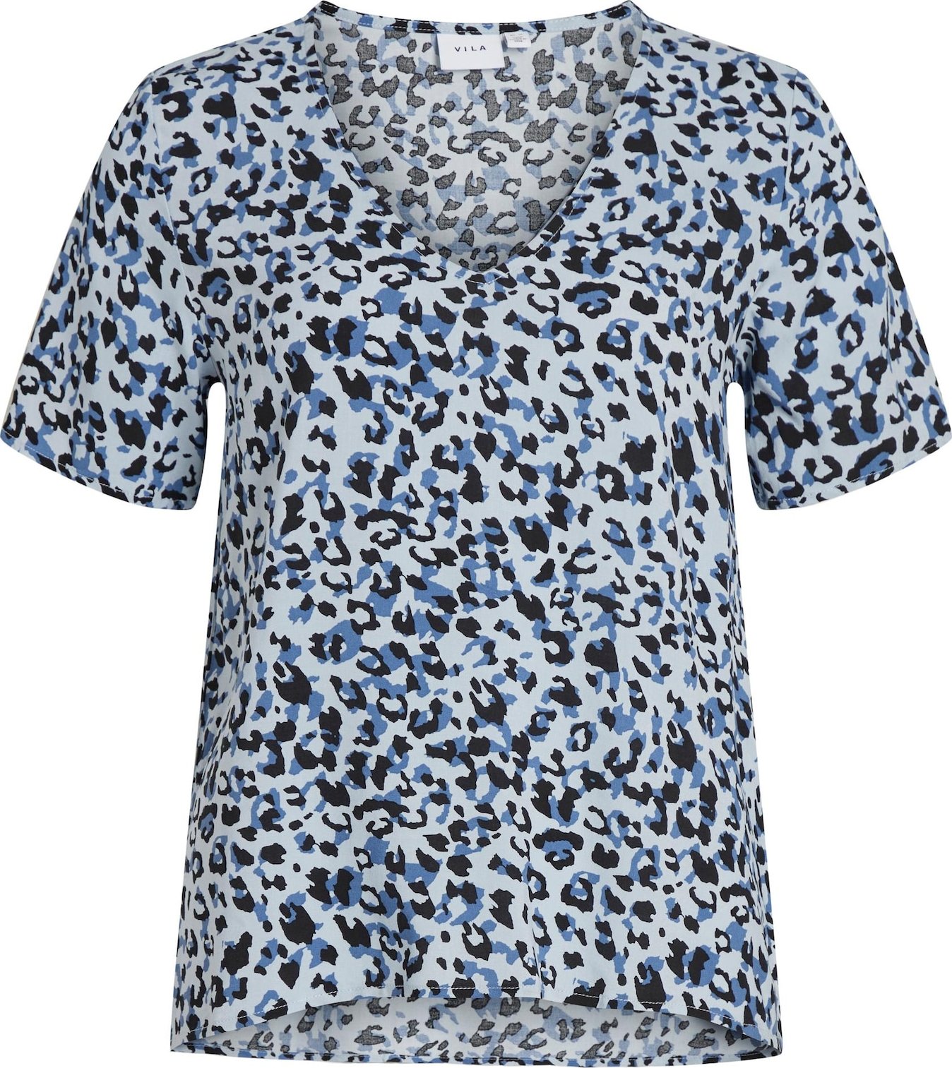 Halenka 'PAYA' Vila chladná modrá / světlemodrá / černá