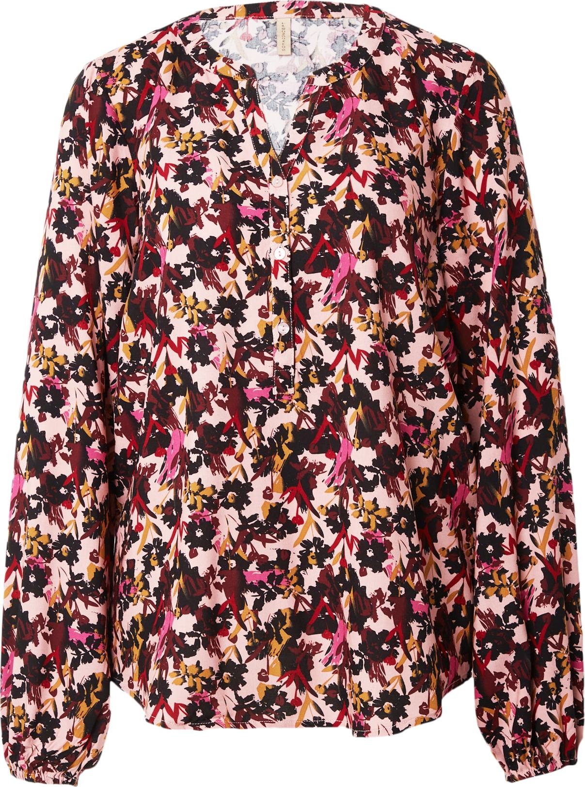 Halenka 'TALENA 2' Soyaconcept červená / burgundská červeň / pastelově červená / černá