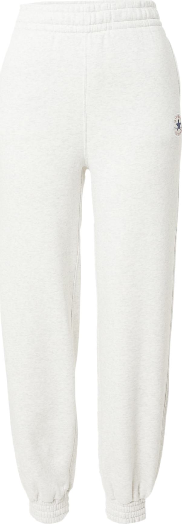 Kalhoty Converse modrá / šedý melír / červená / bílá