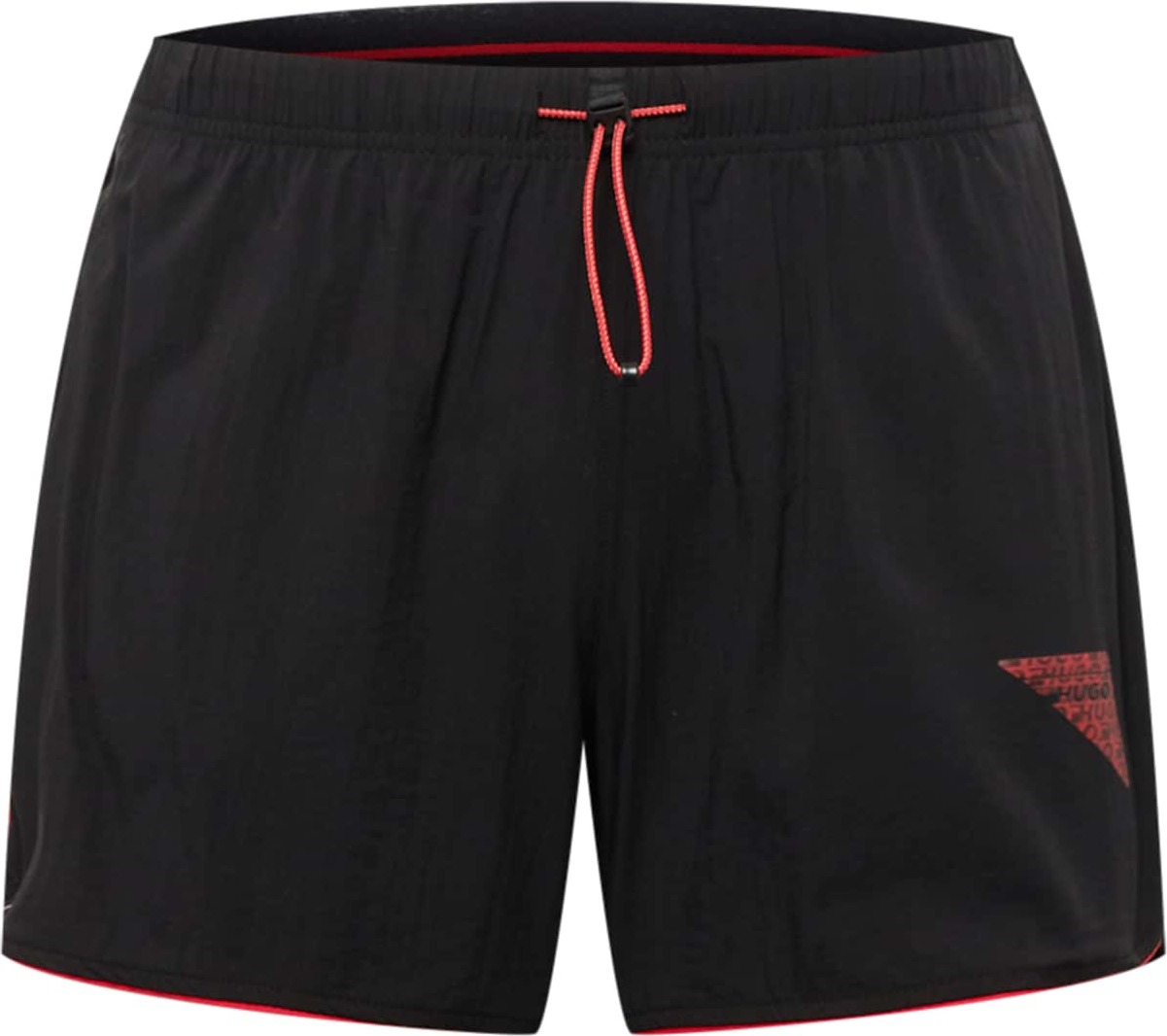 Kalhoty 'Darbag' HUGO červená / černá