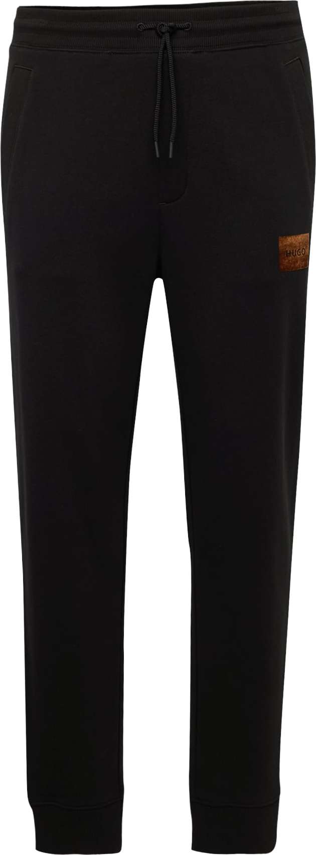 Kalhoty 'Doak' HUGO hnědá / černá