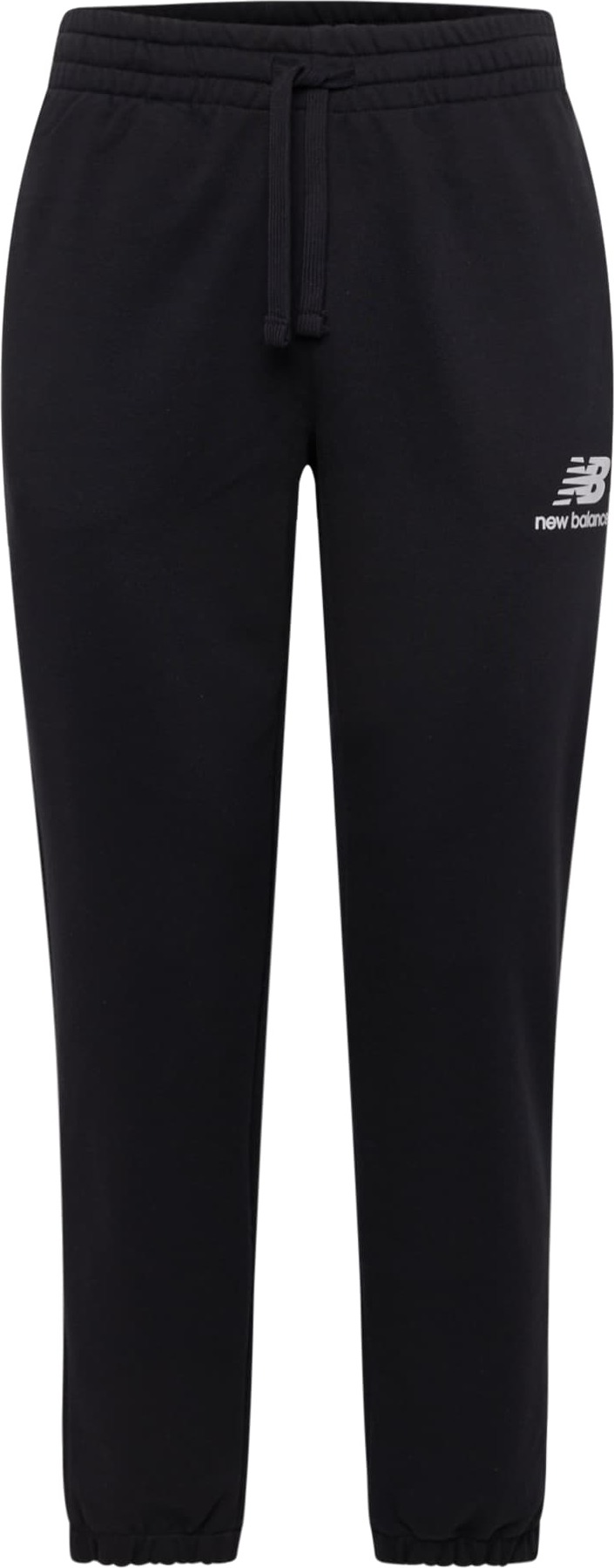 Sportovní kalhoty New Balance černá / bílá