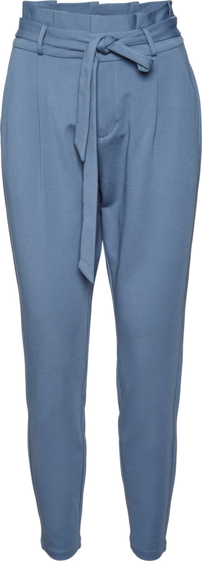 Kalhoty se sklady v pase 'Eva' Vero Moda modrá