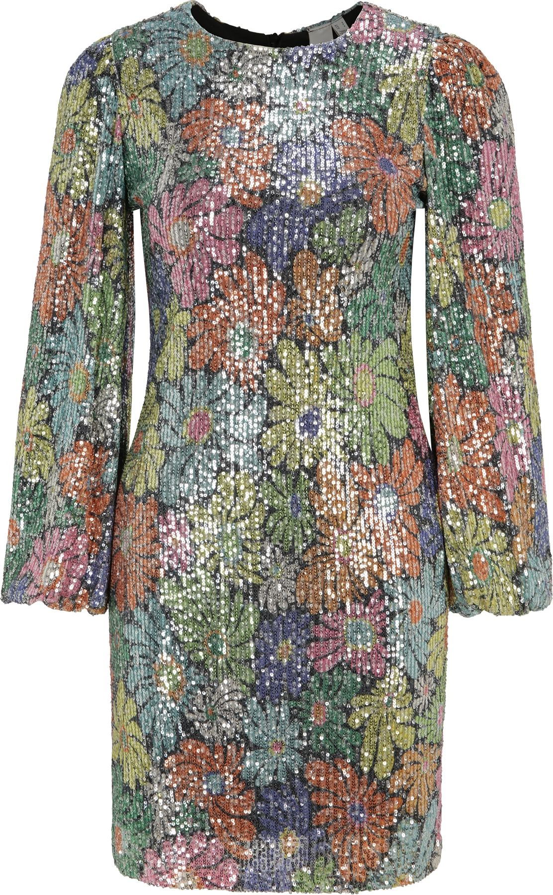 Koktejlové šaty 'POWER' Y.A.S Petite zelená / oranžová / pink / černá