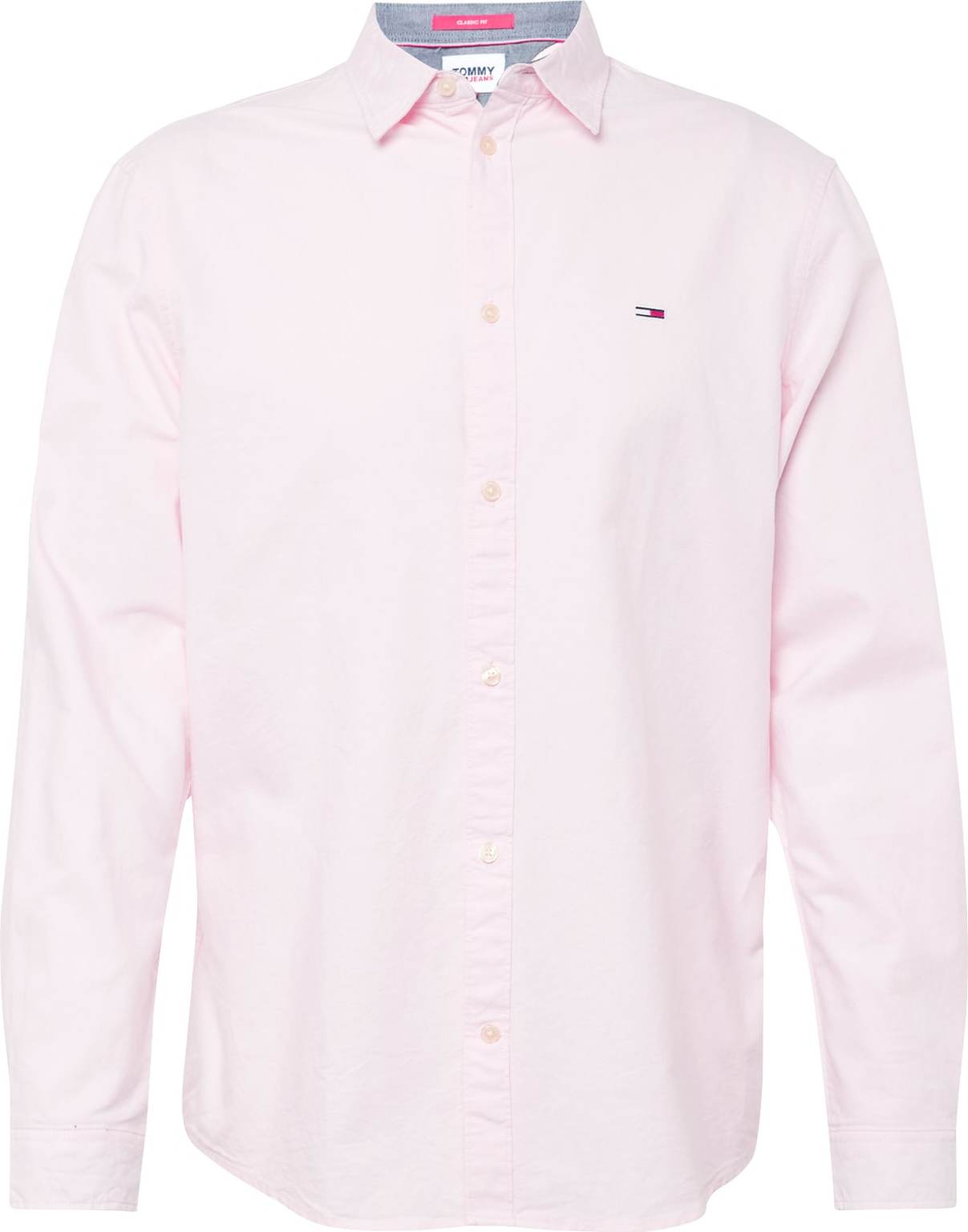 Košile Tommy Hilfiger pastelově růžová