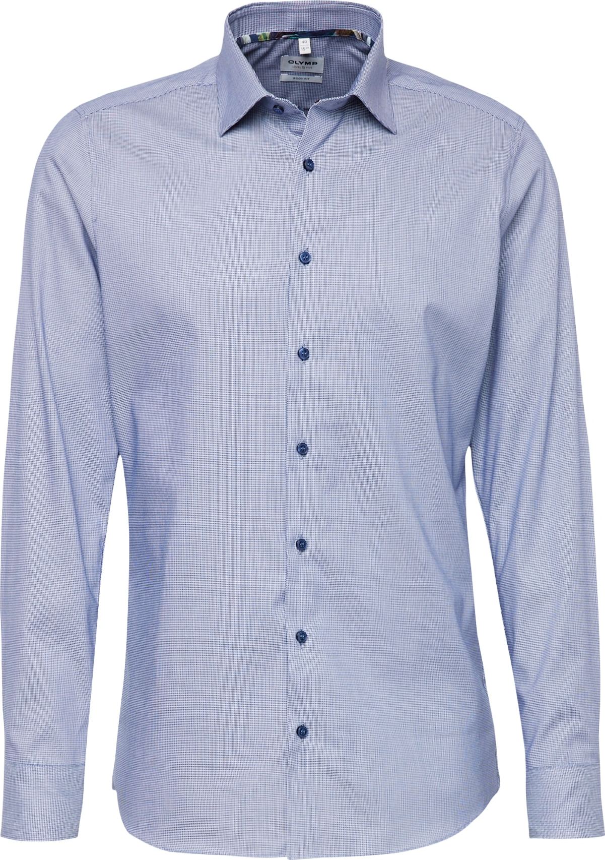 Košile 'Level 5' Olymp marine modrá