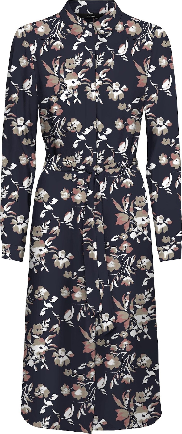 Košilové šaty 'ANNA' Vero Moda námořnická modř / mix barev