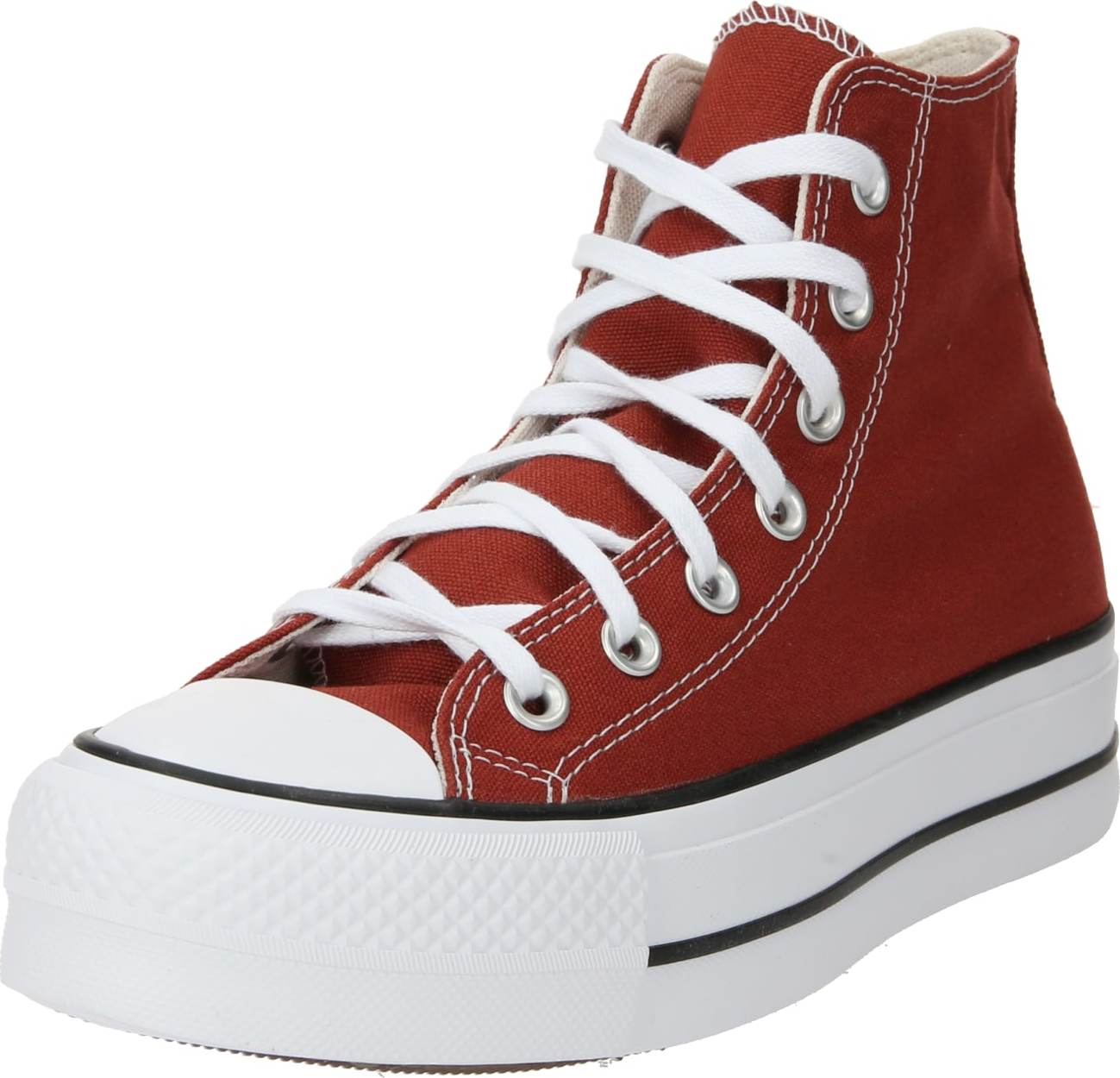 Kotníkové tenisky 'Chuck Taylor All Star' Converse červená třešeň / černá / bílá