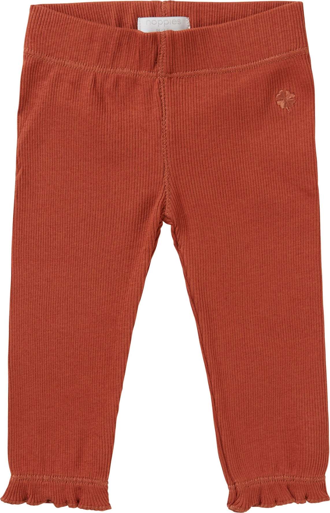 Legíny 'Varamin' Noppies kaštanově hnědá / okrová / offwhite