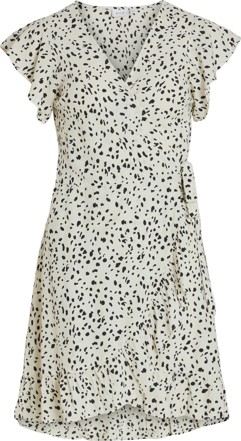 Letní šaty 'Fini' Vila černá / offwhite