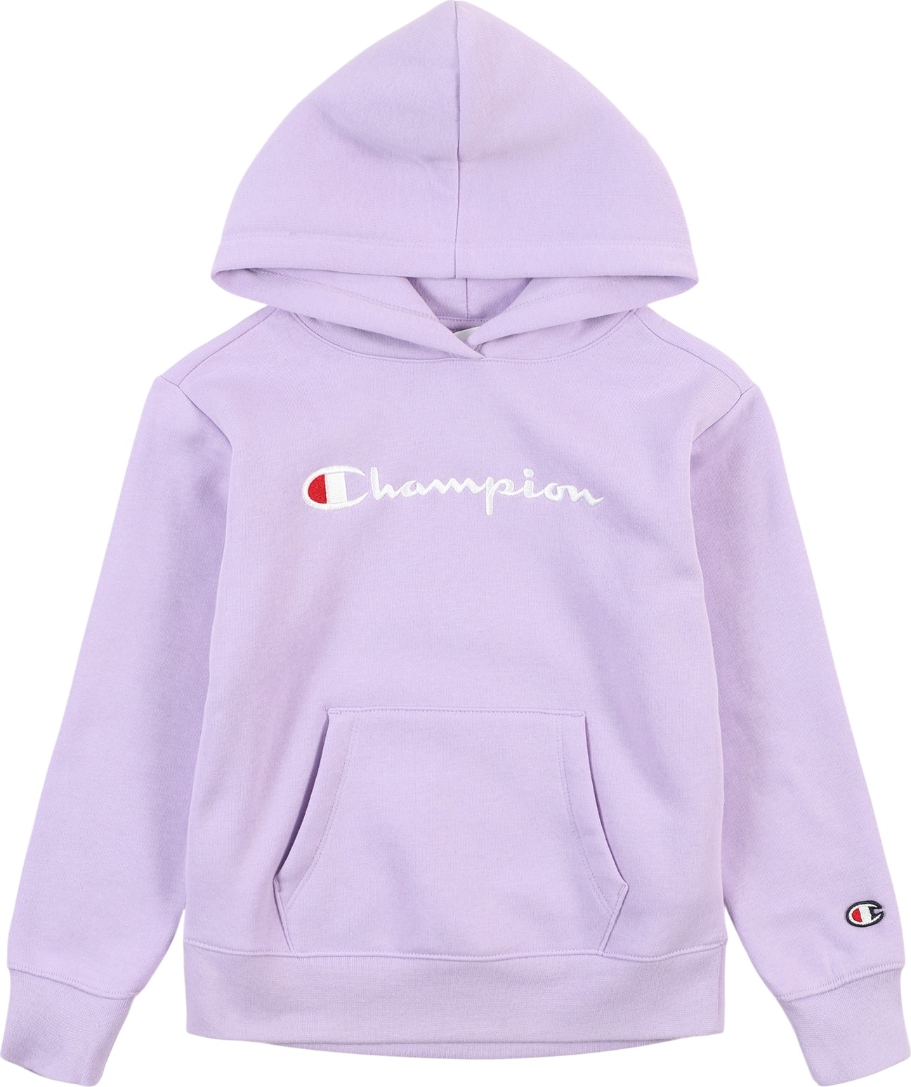 Mikina Champion Authentic Athletic Apparel pastelová fialová / rezavě červená / černá / bílá