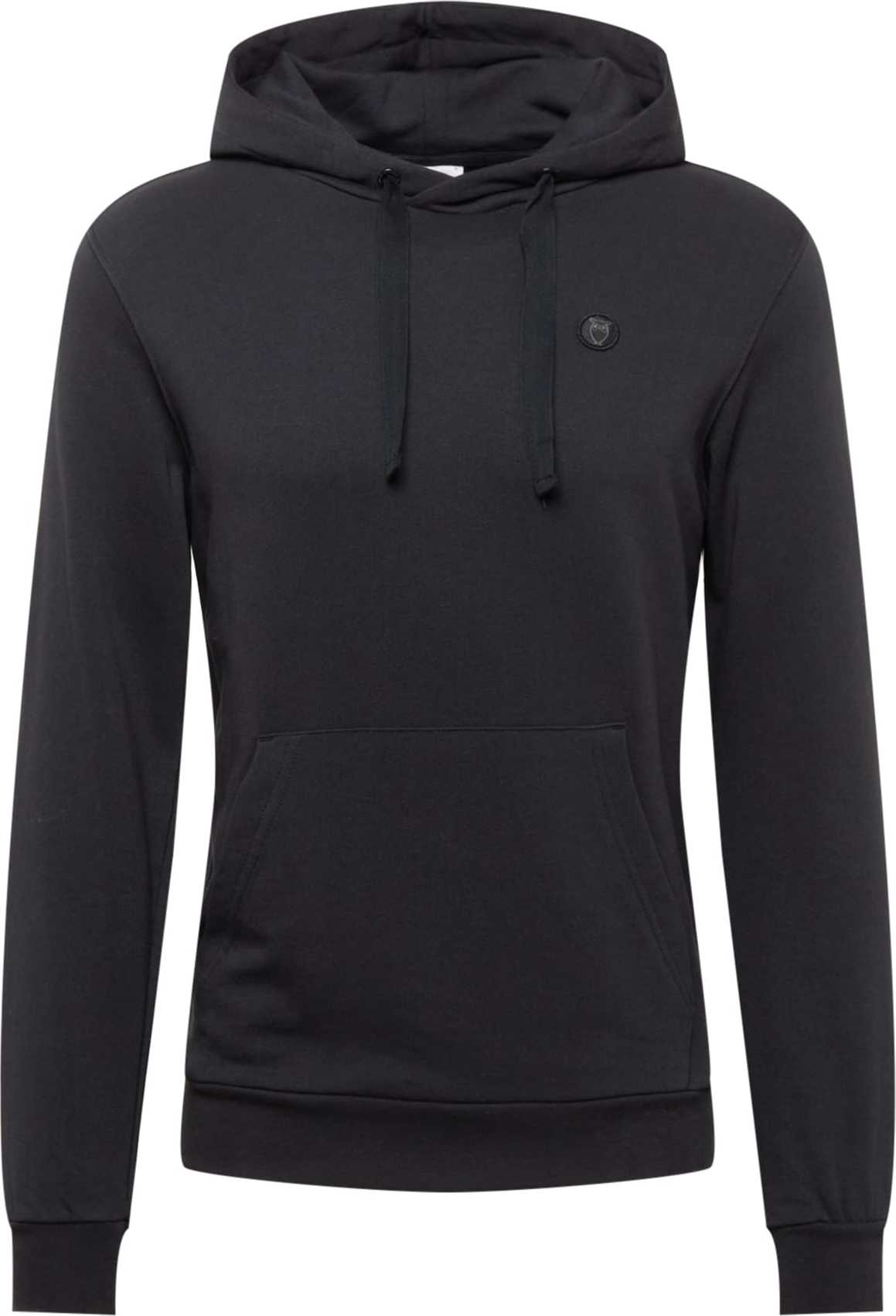 Mikina KnowledgeCotton Apparel černá