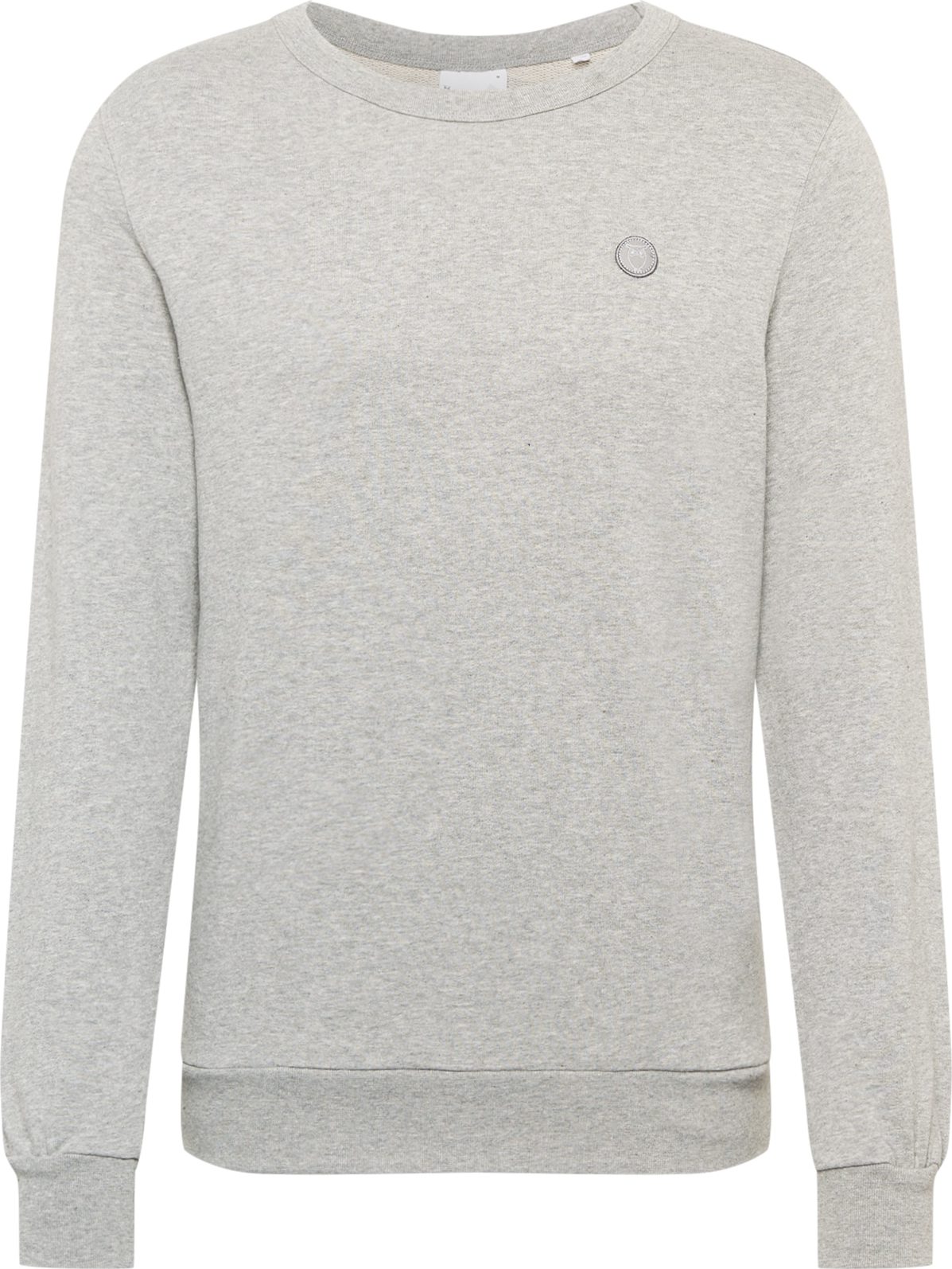 Mikina KnowledgeCotton Apparel šedý melír