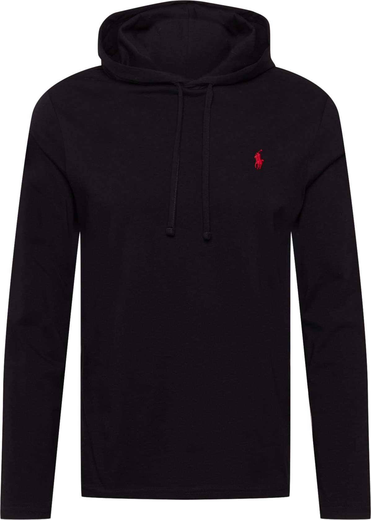 Mikina Polo Ralph Lauren ohnivá červená / černá