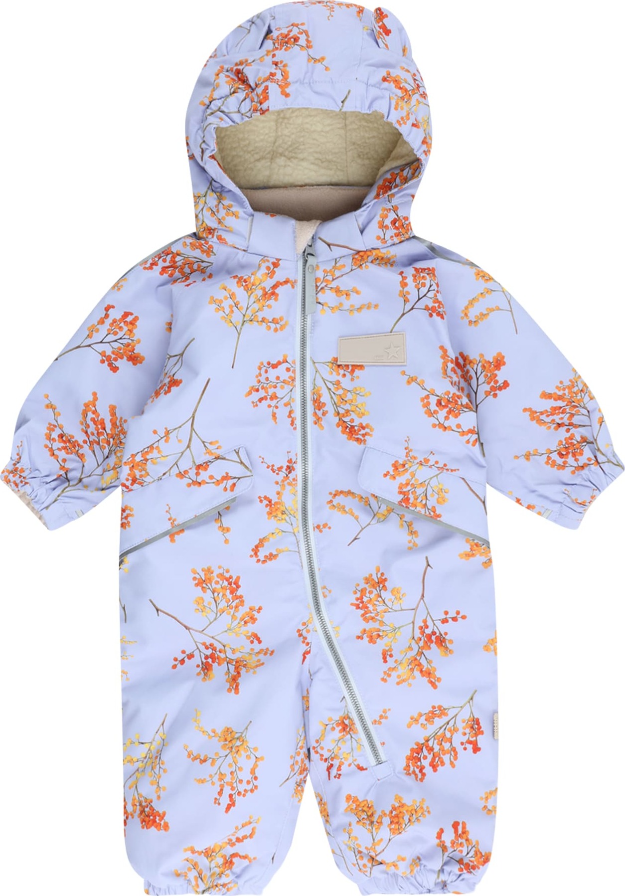 Funkční oblek 'Hyde' Molo hnědá / žlutá / šeříková / oranžová