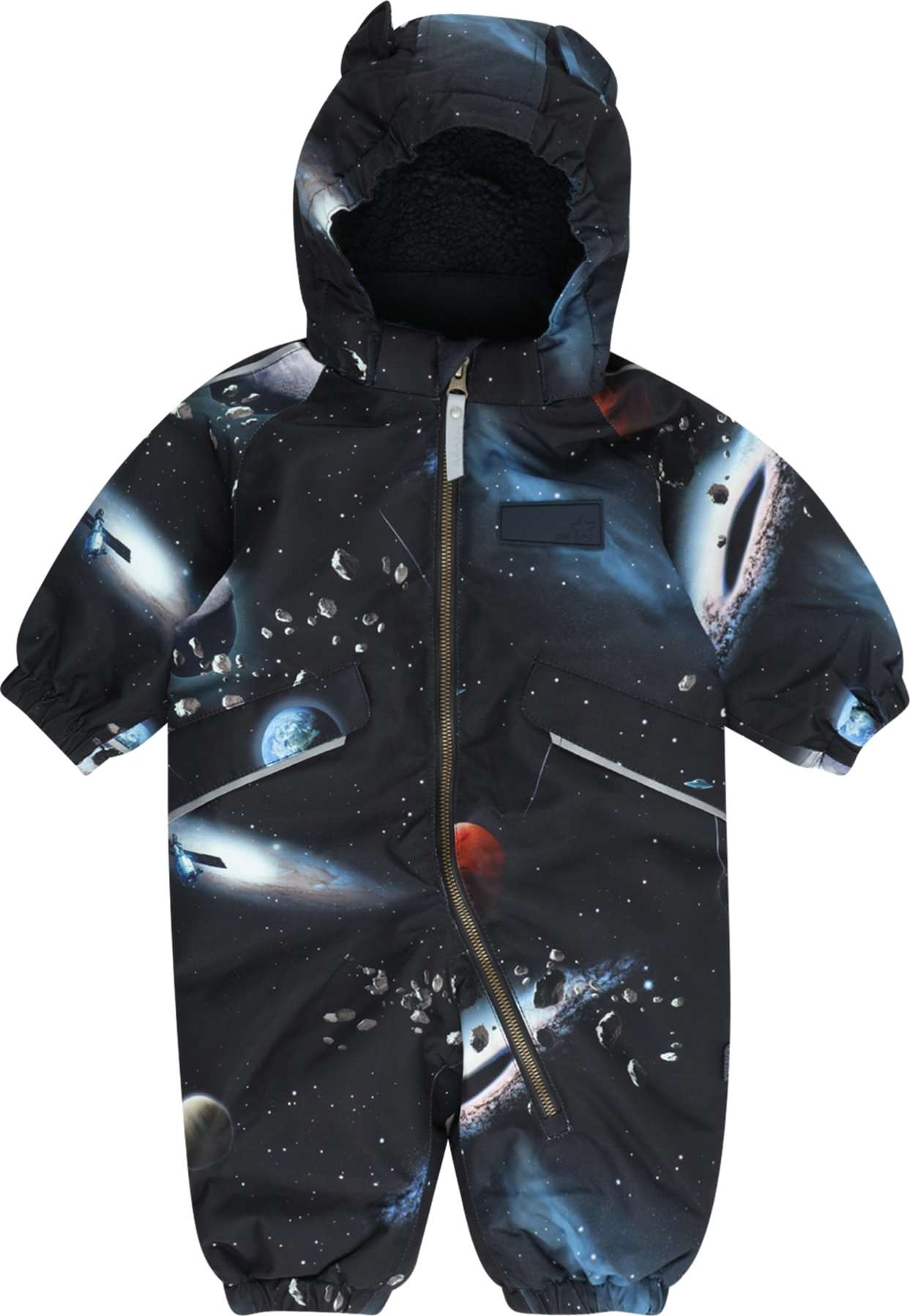 Funkční oblek 'Hyde' Molo modrá / noční modrá / červená / bílá