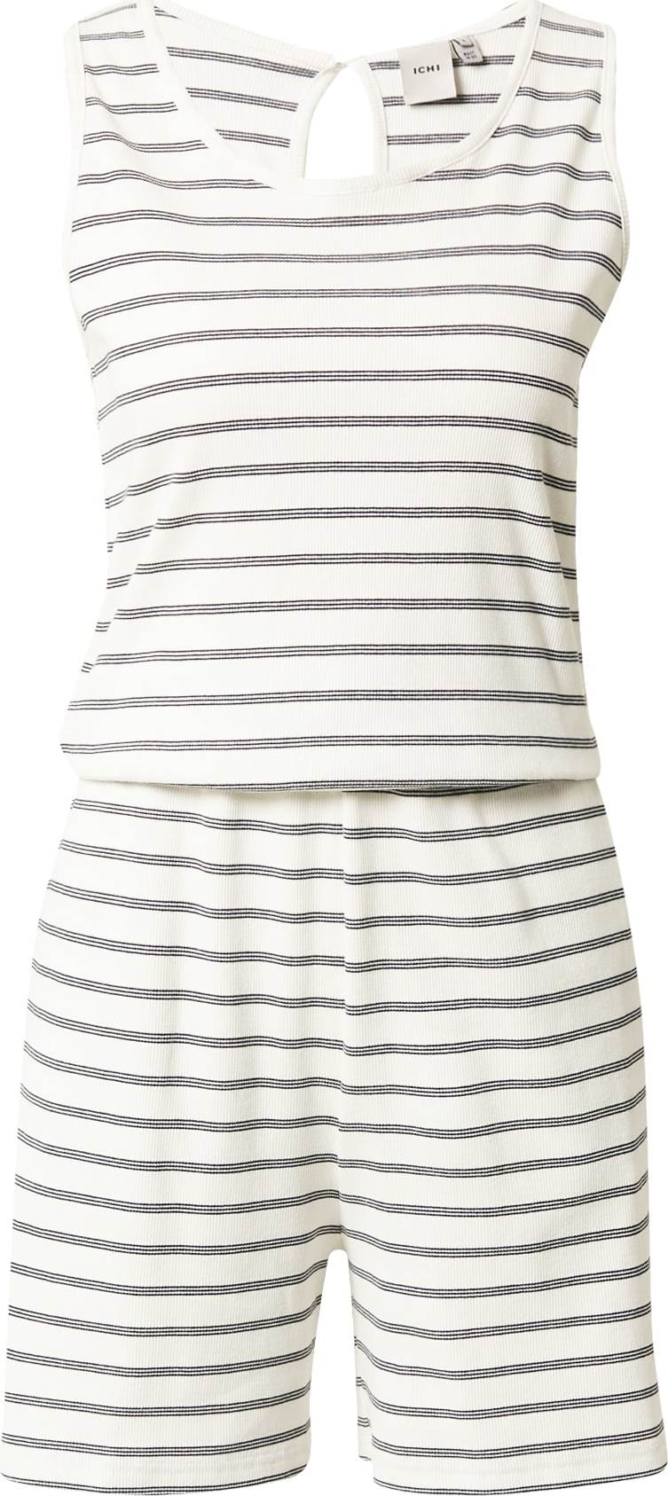 Overal Ichi noční modrá / přírodní bílá