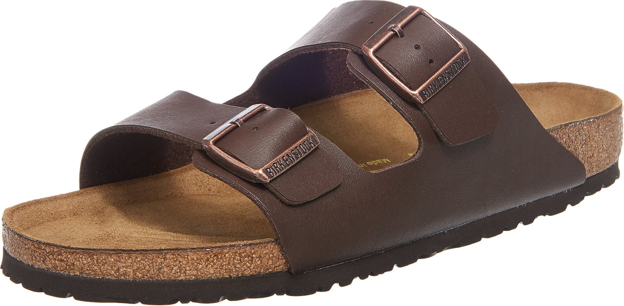 Pantofle 'Arizona' Birkenstock hnědá