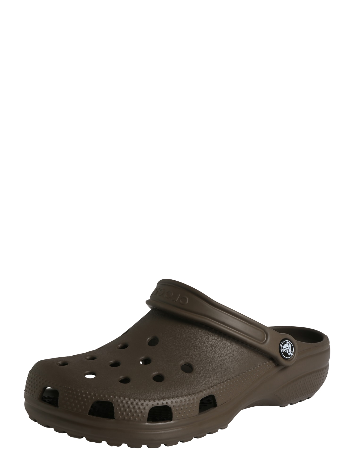 Pantofle Crocs čokoládová