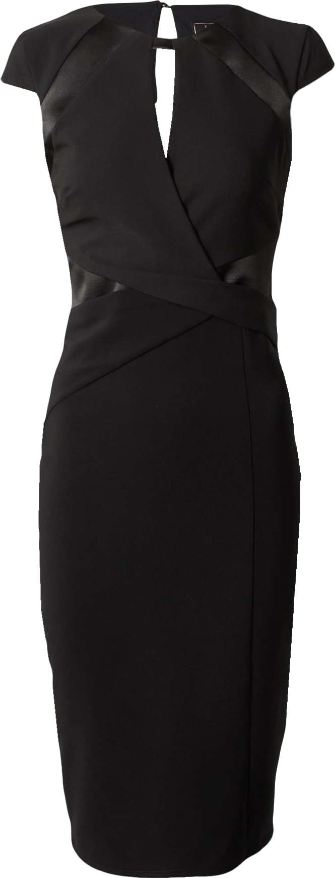 Pouzdrové šaty Lipsy černá