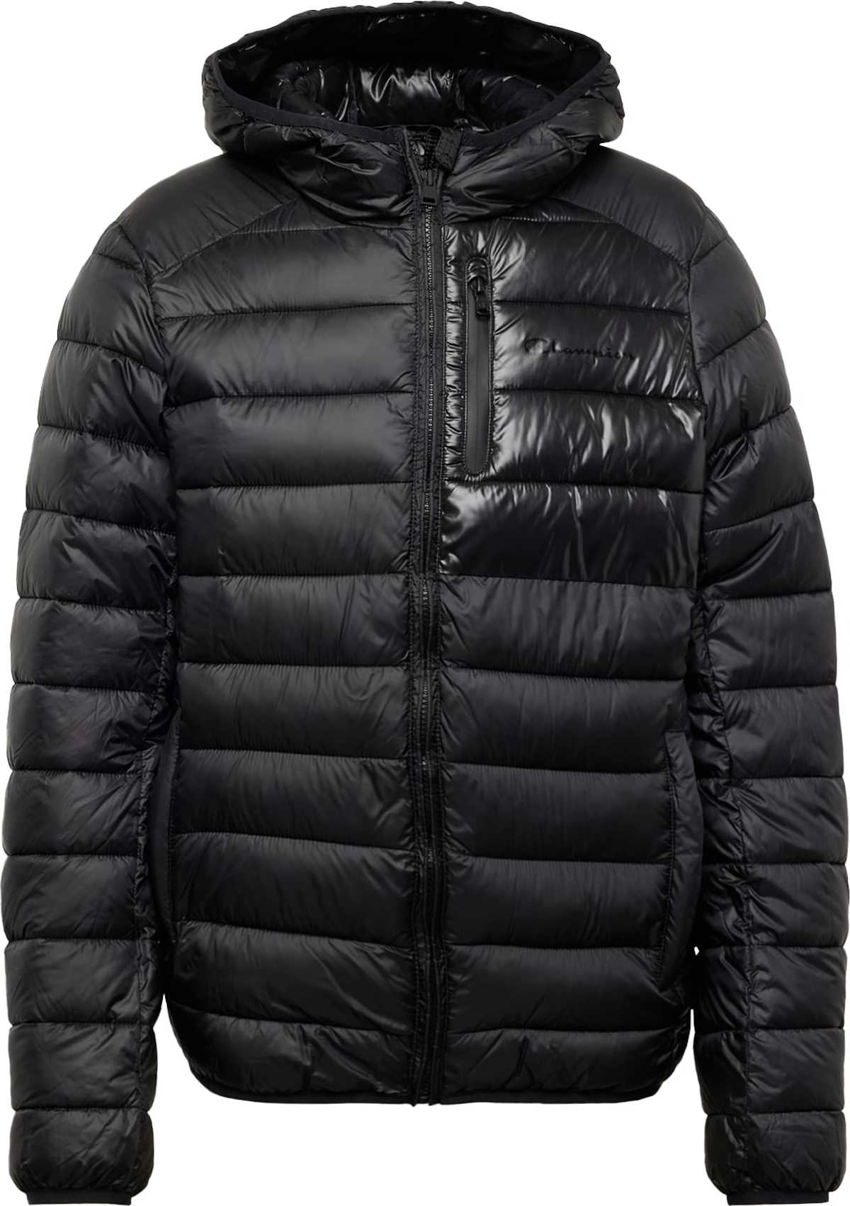 Přechodná bunda 'Legacy' Champion Authentic Athletic Apparel černá