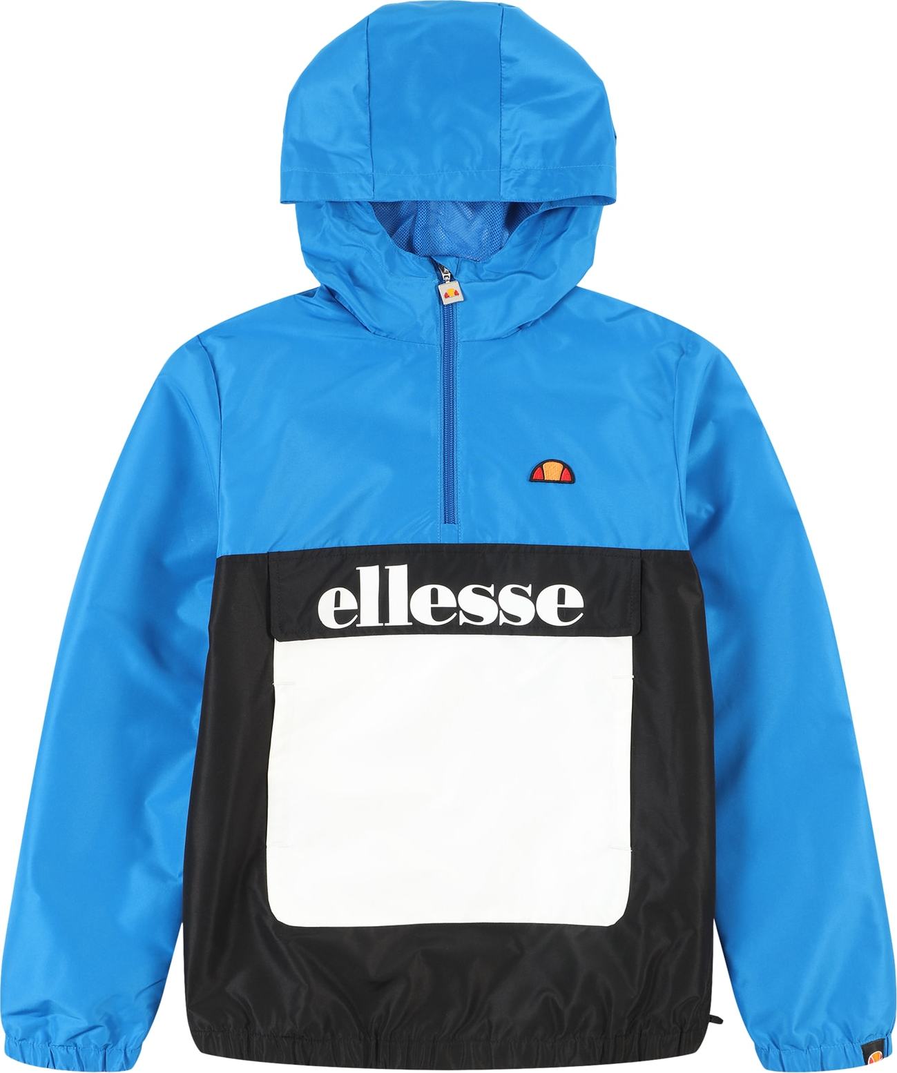 Přechodná bunda 'Nata' Ellesse azurová / černá / bílá