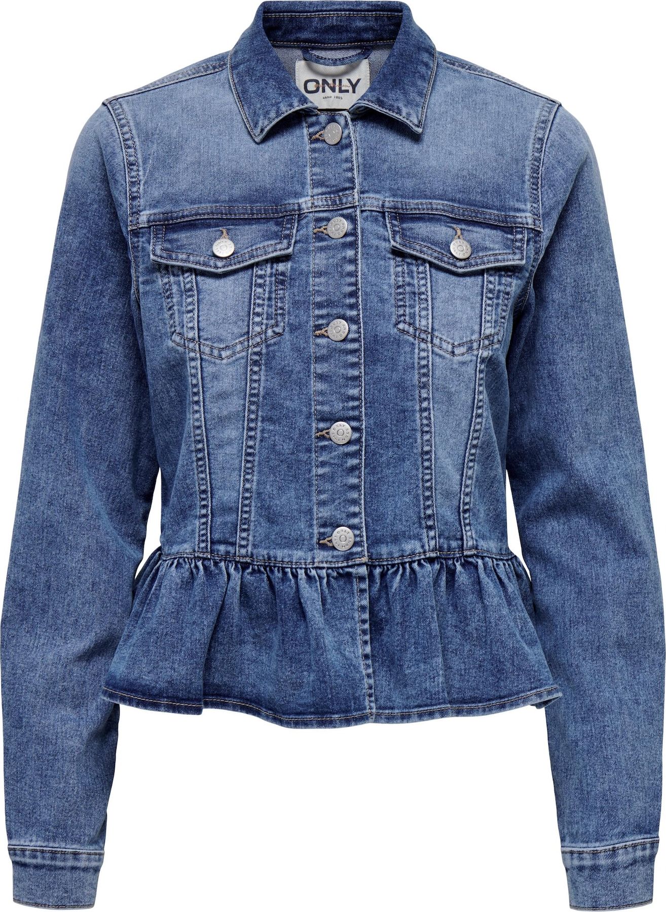 Přechodná bunda 'NEW SIA' Only modrá džínovina