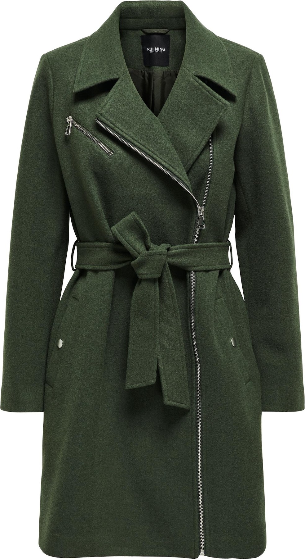 Přechodný kabát 'EMILY' Only tmavě zelená