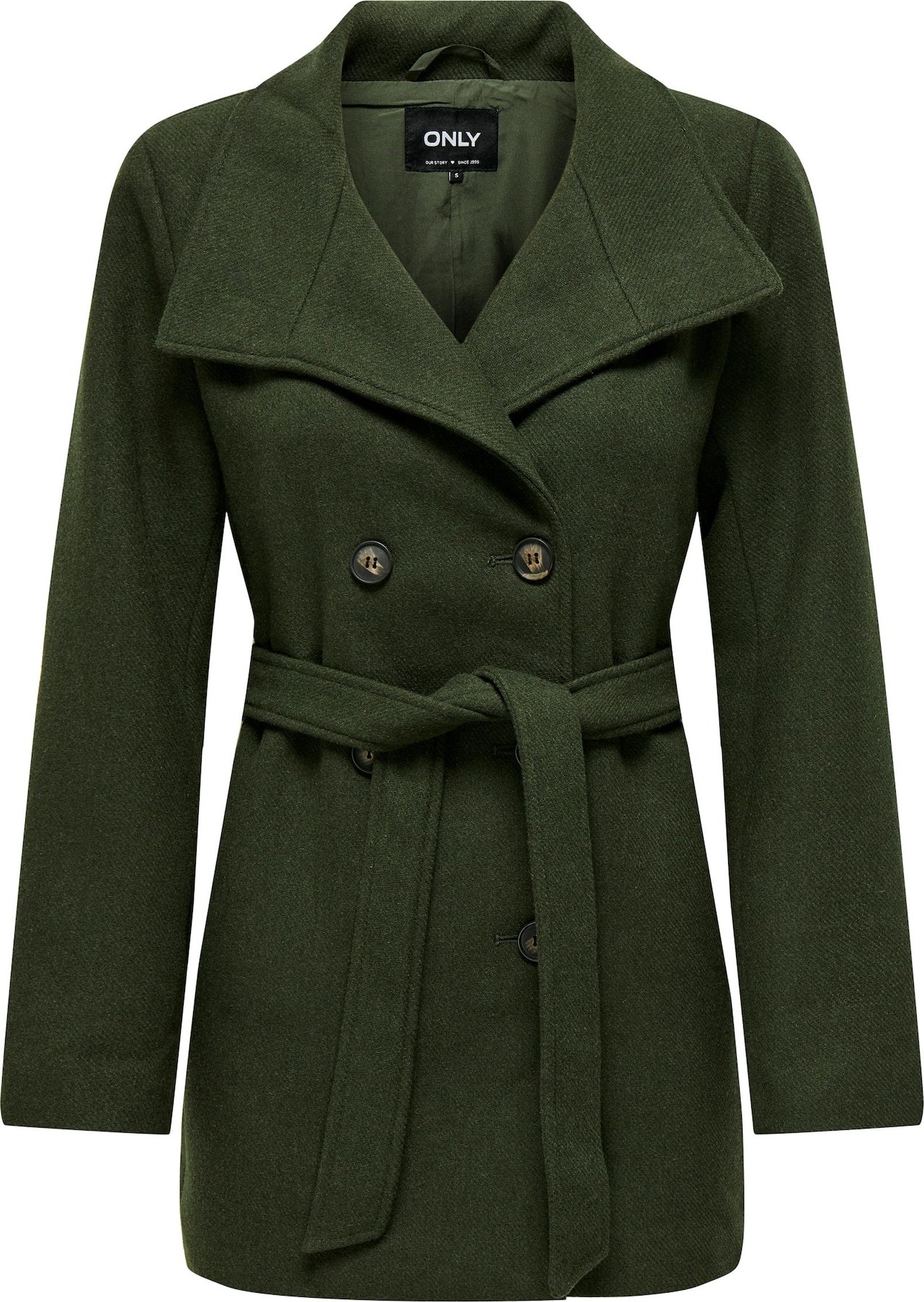 Přechodný kabát 'MEDINA' Only tmavě zelená