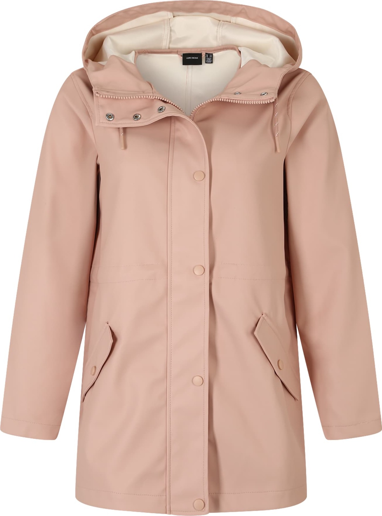 Přechodová parka 'Malou' Vero Moda Petite růže