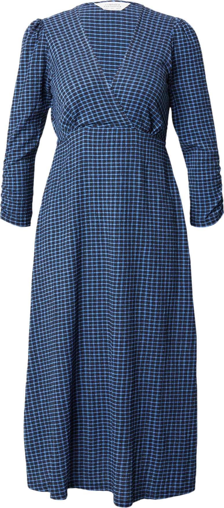 Šaty Compania Fantastica tyrkysová / černá