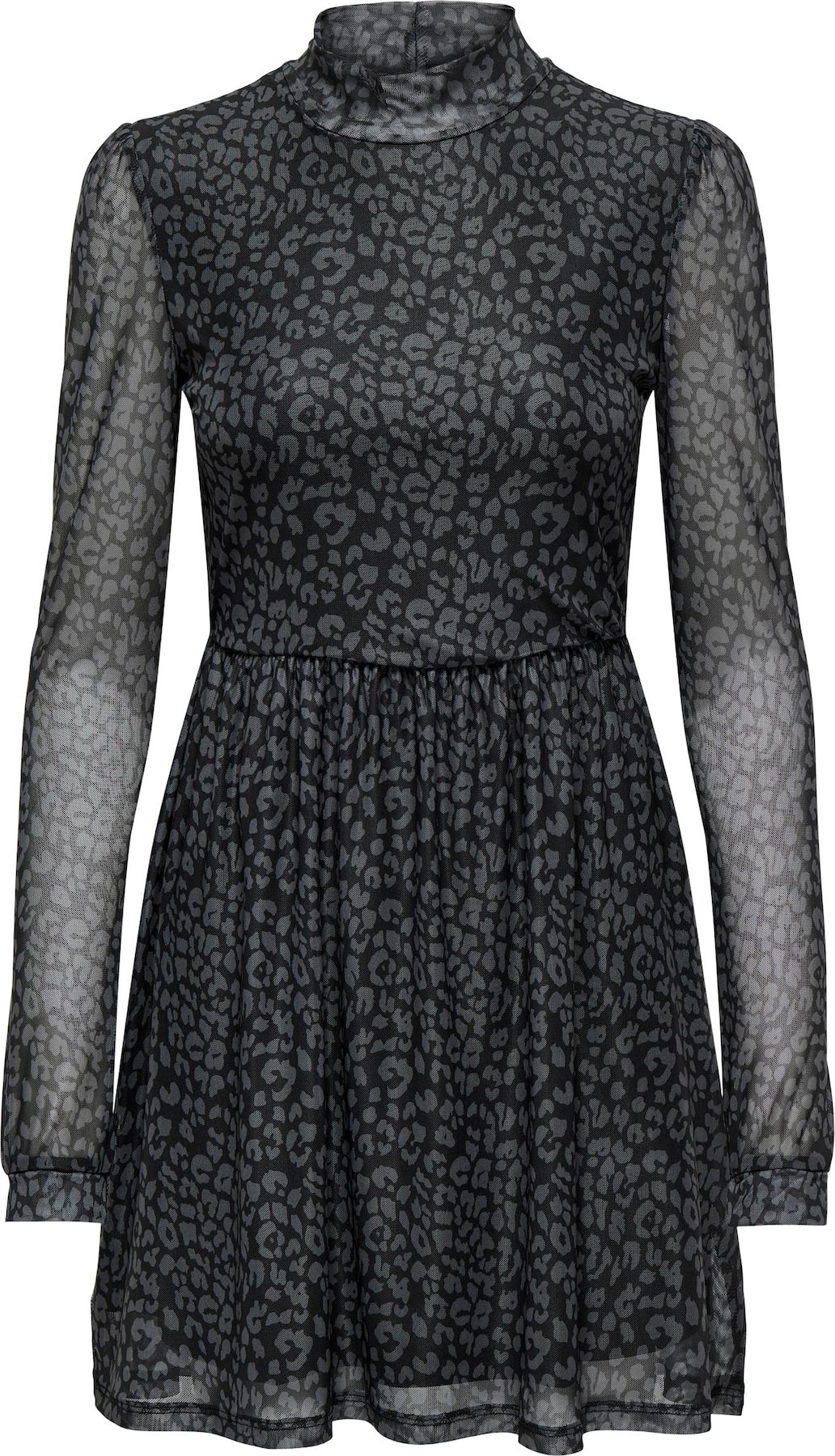 Šaty 'ERICA' Only grafitová / černá