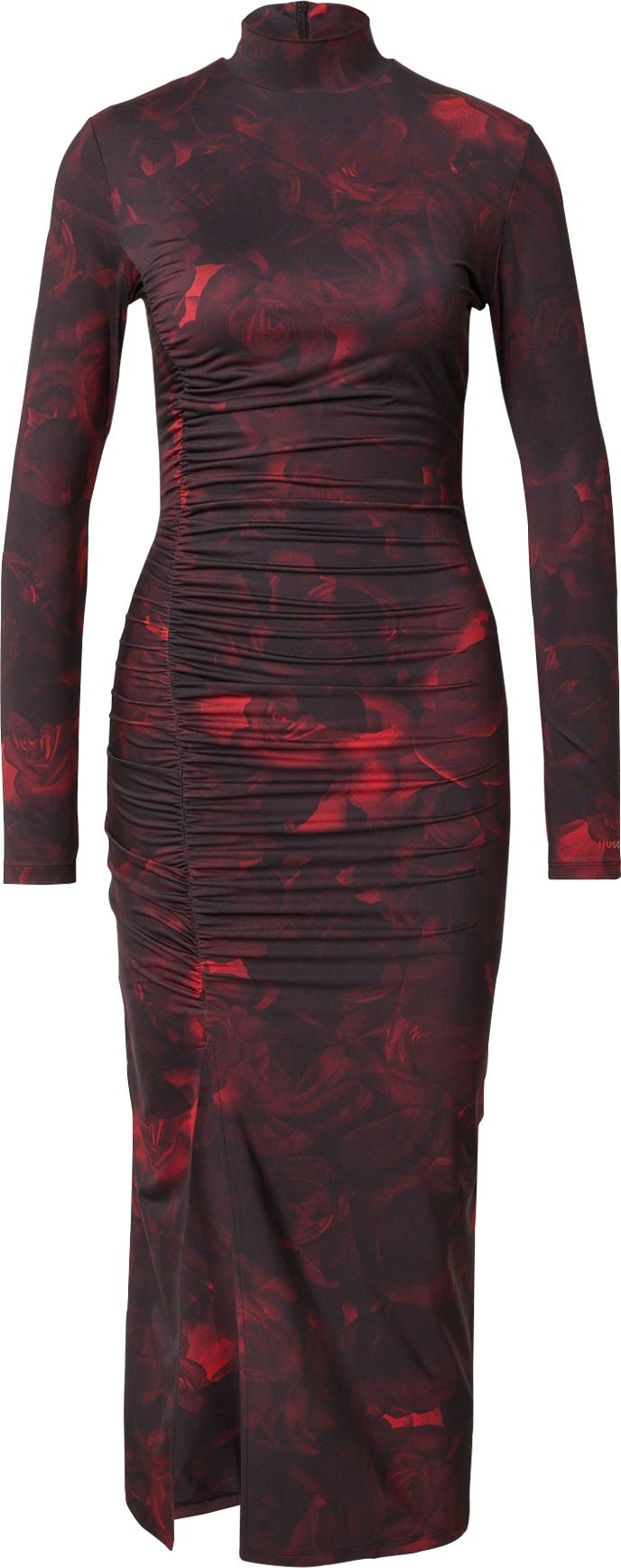 Šaty 'Neuria' HUGO červená / černá