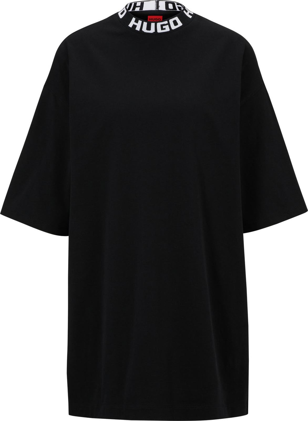 Šaty 'Ninaya' HUGO černá / bílá