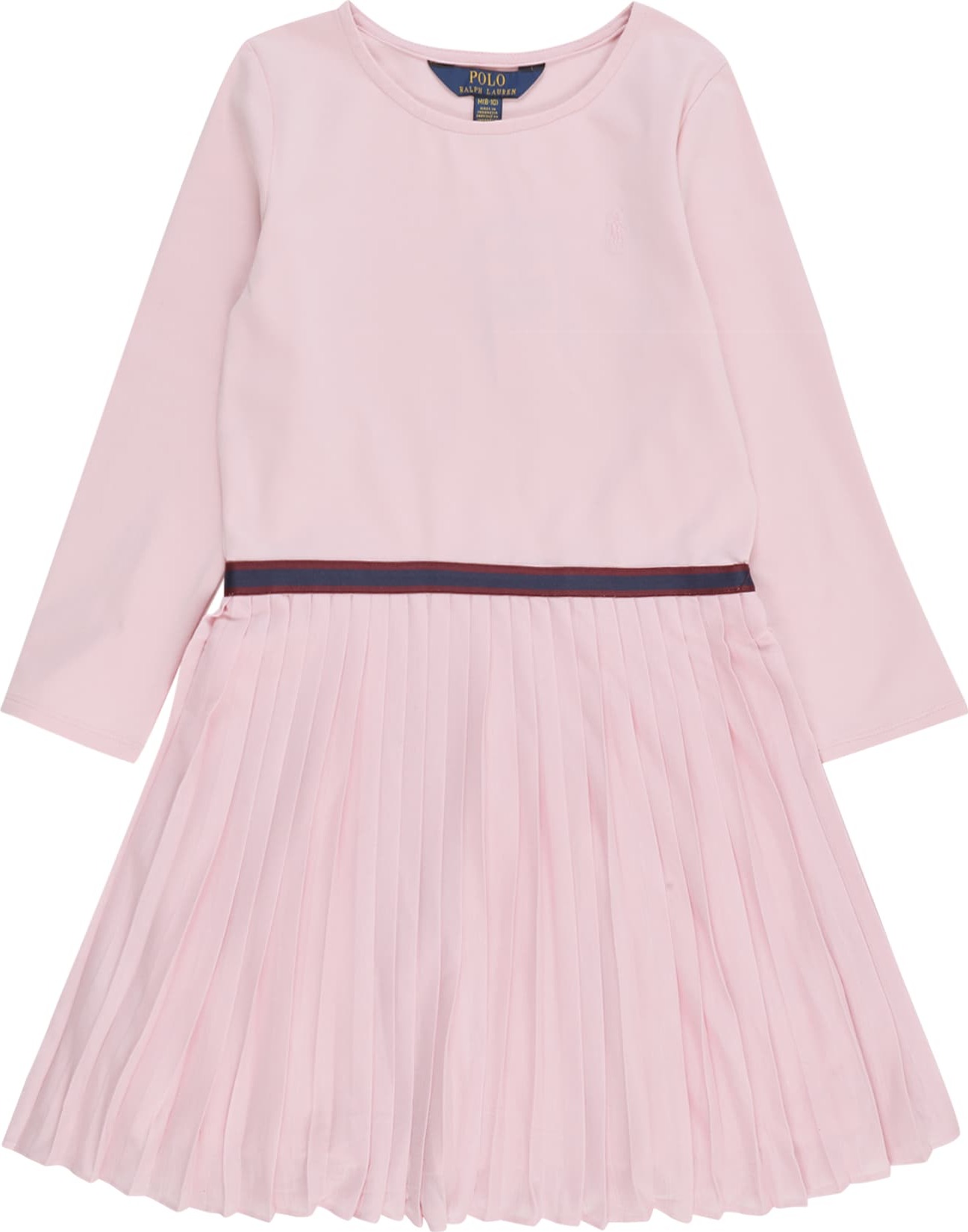 Šaty Polo Ralph Lauren námořnická modř / růžová / bordó
