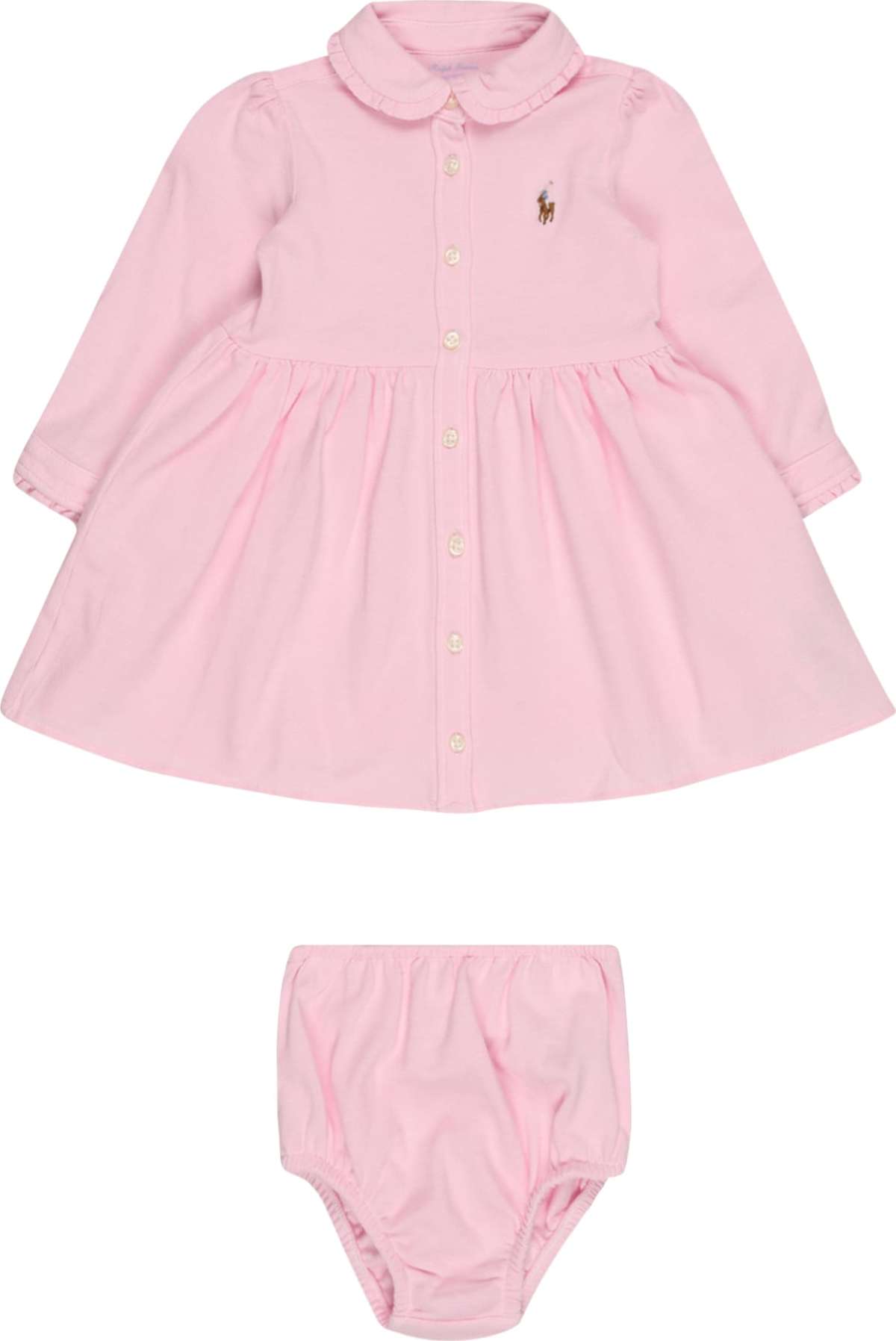 Šaty 'SOLID' Polo Ralph Lauren růžová