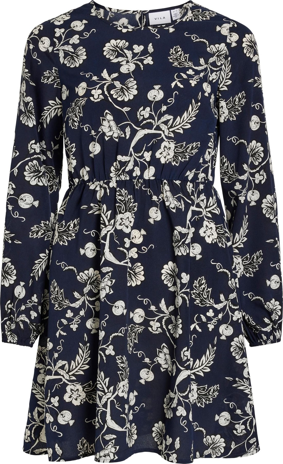 Šaty Vila námořnická modř / bílá