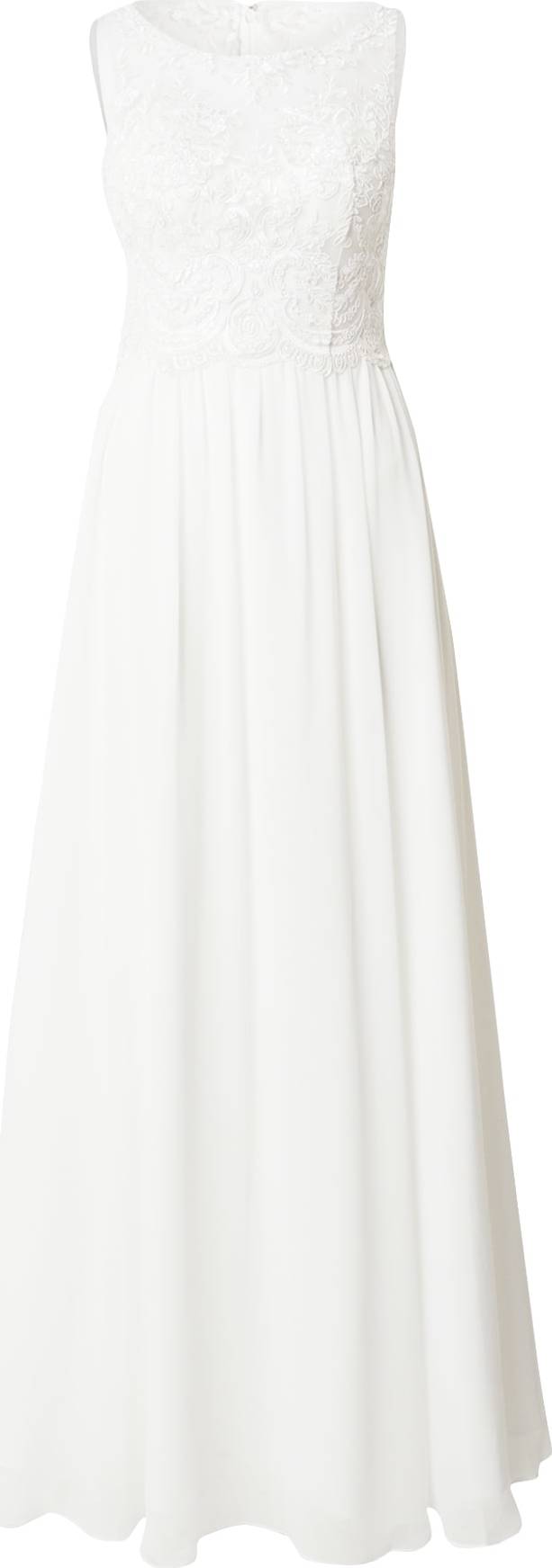 Společenské šaty Laona krémová