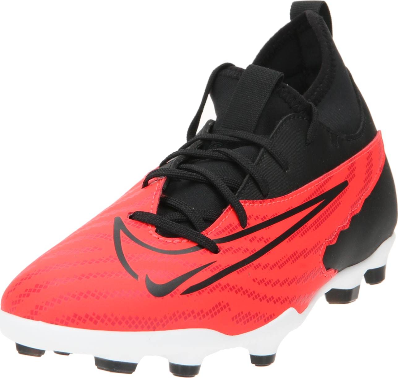 Sportovní boty 'JR PHANTOM GX CLUB' Nike oranžově červená / černá