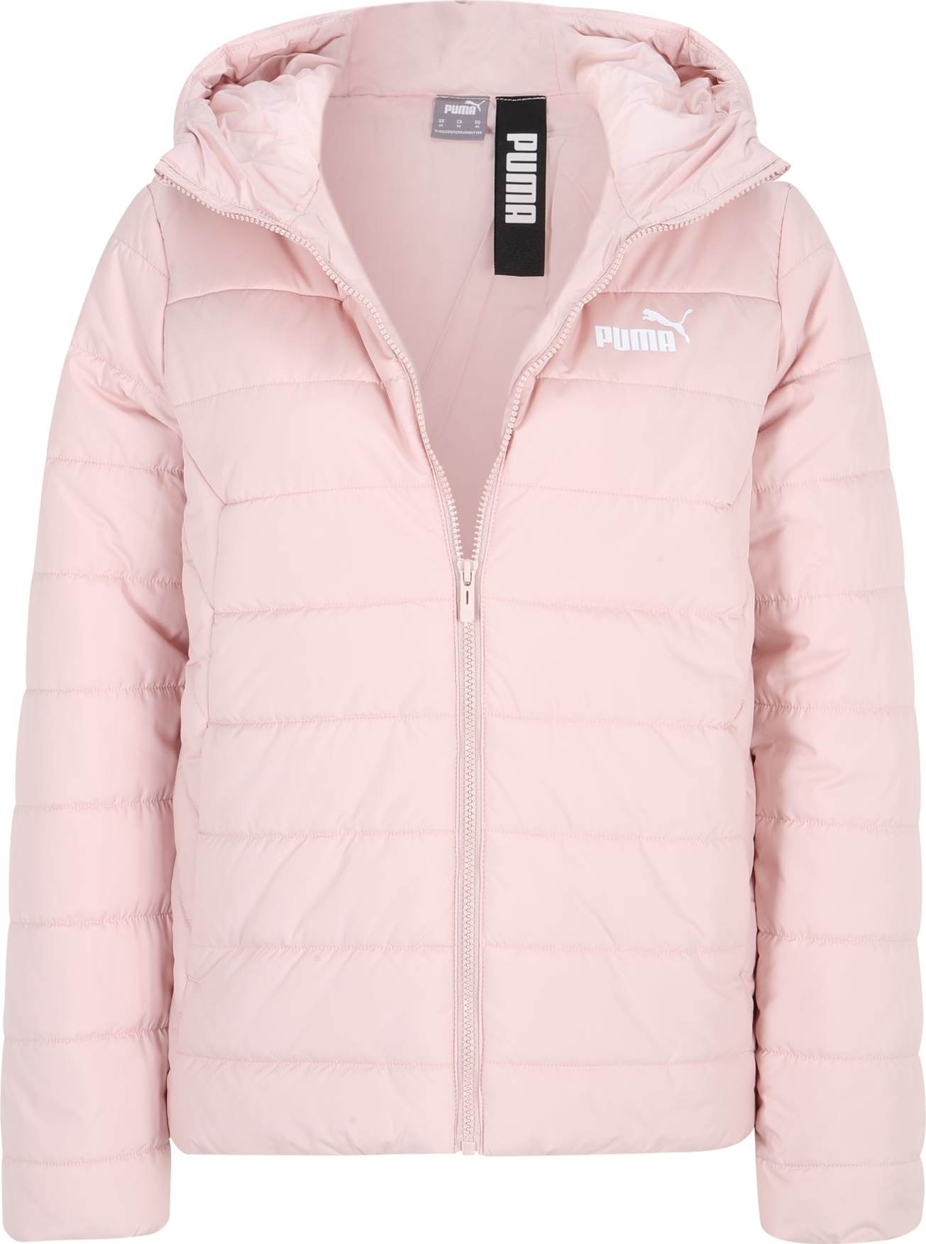 Sportovní bunda Puma pastelově růžová / bílá