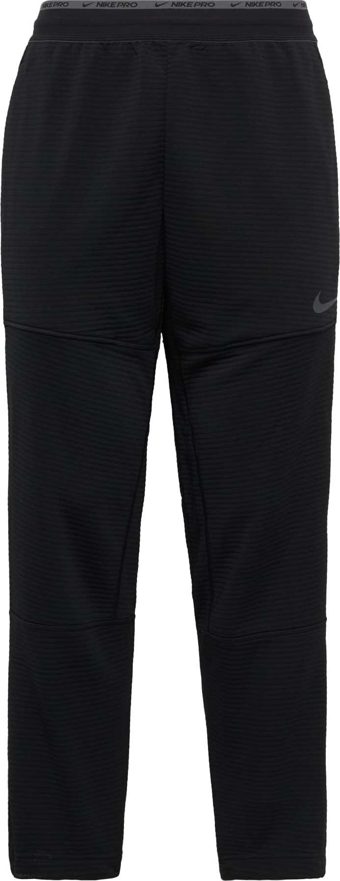Sportovní kalhoty 'Pro' Nike antracitová / černá
