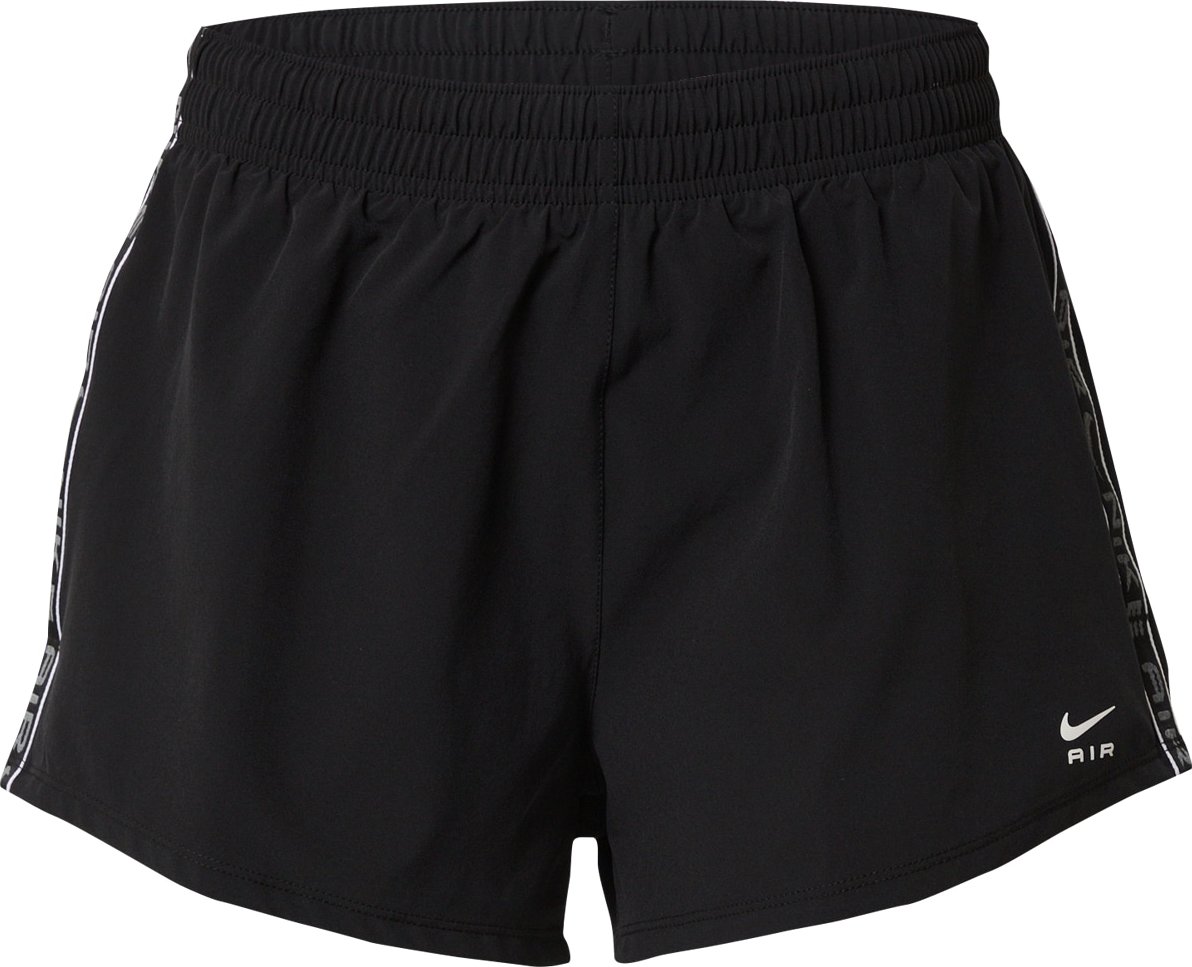 Sportovní kalhoty Nike šedá / černá / bílá