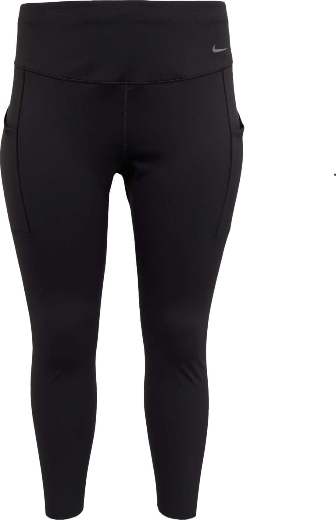 Sportovní kalhoty Nike světle šedá / černá