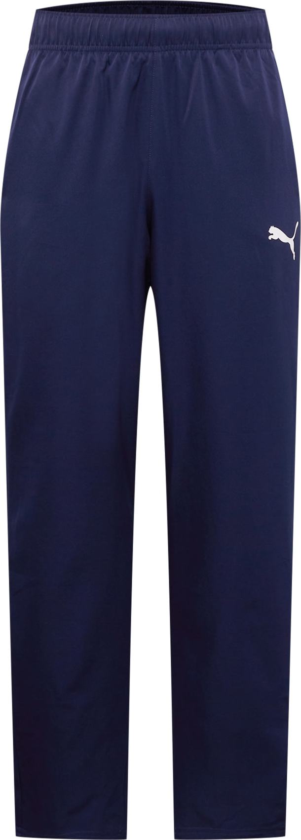 Sportovní kalhoty Puma námořnická modř / bílá