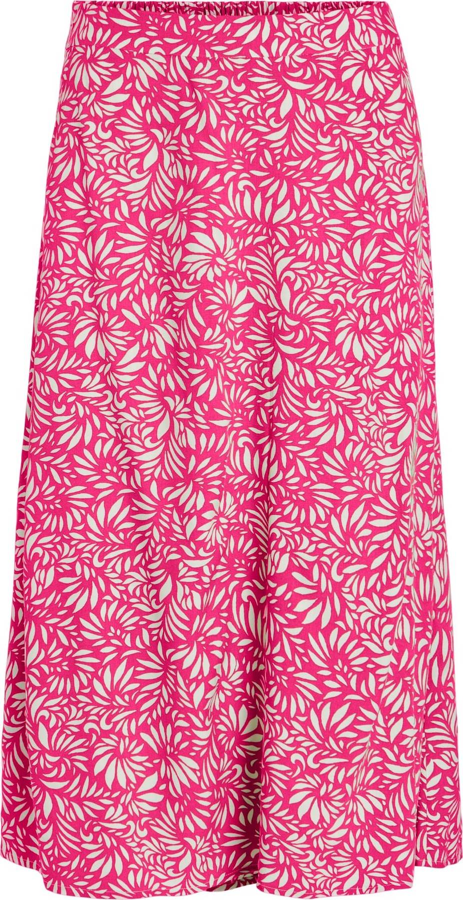 Sukně 'LISE' Vila magenta / bílá